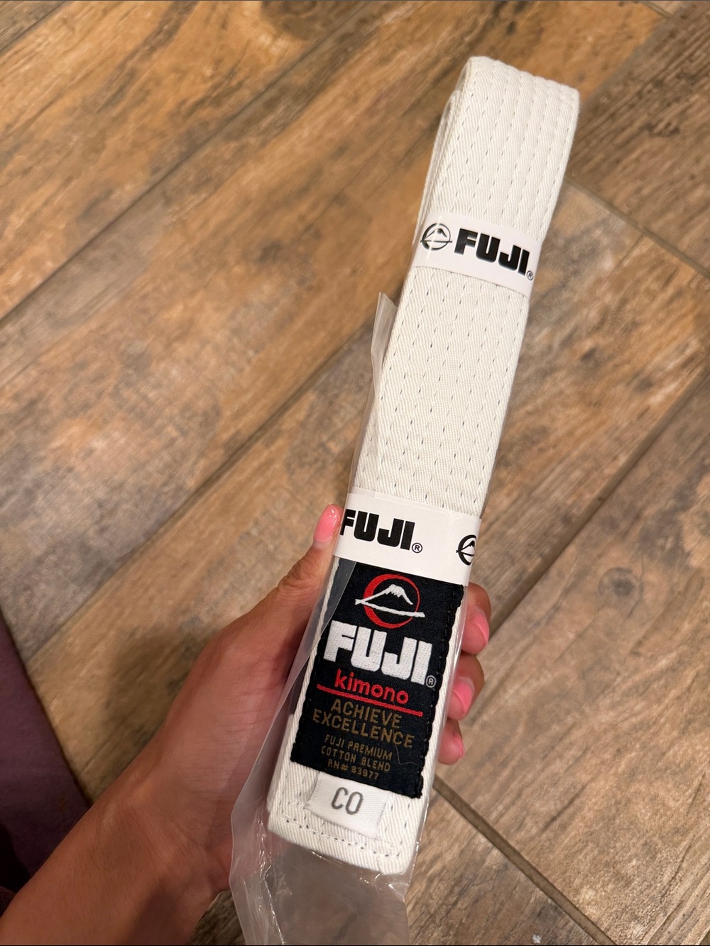 White Kids Martial Arts Belt - Classic Jiu-Jitsu Belt